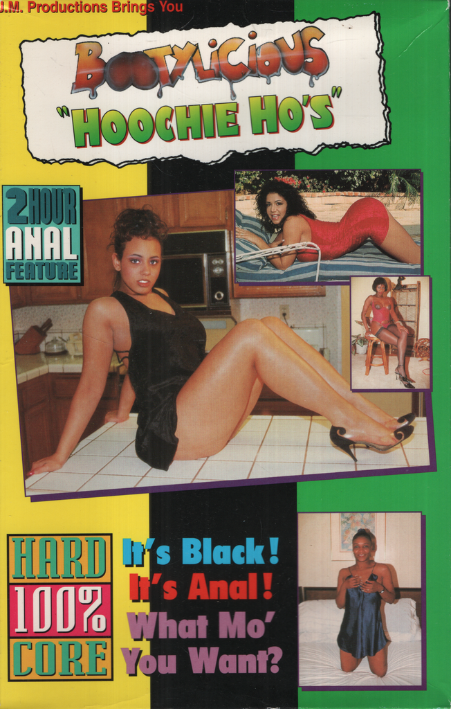 Bootylicious "Hoochie Ho's" J.M. Productions Straight VHS 1995 082124EBVHS3