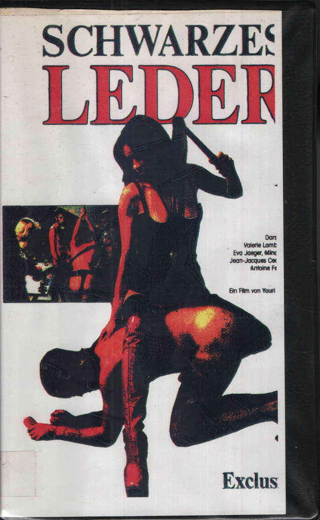 Schwarzes Leder Video-Film Leasing Gmbh Straight VHS 082824EBVHS2