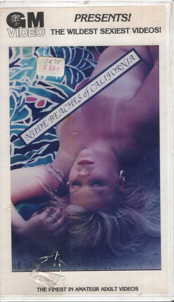 Nude Beaches Of California GM Video VHS 1995 082924EBVHS