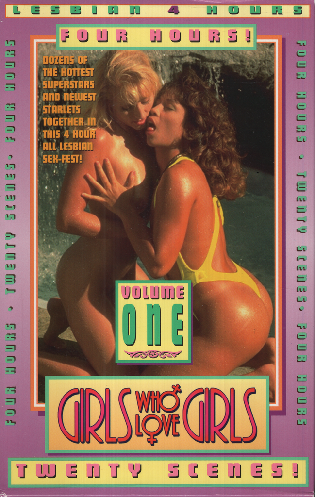 Girls Who Love Girls Volume One Sunshine Films Lesbian VHS 1996 090324EBVHS2