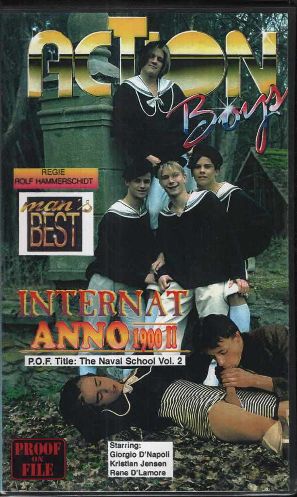 The Naval School Vol. 2 Giorgio D'Napoli Kristian Jensen Man's Best Gay VHS 090624EBVHS2