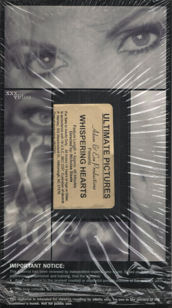 Whispering Hearts Adam & Eve Productions VHS 2001 090624EBVHS2