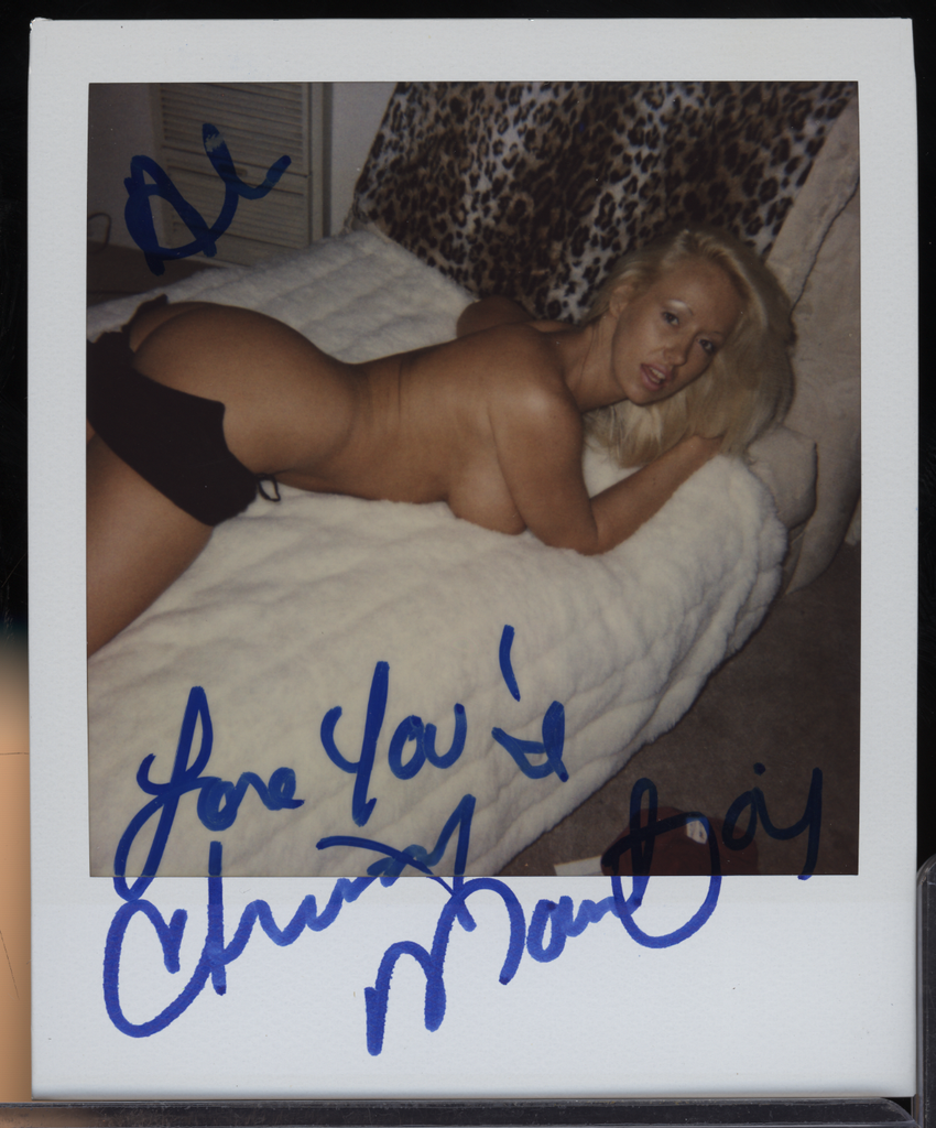 Chrissy Mountjoy Pornstar Autographed 3.5x4.25" Polaroid Photo w/COA WWE28-225