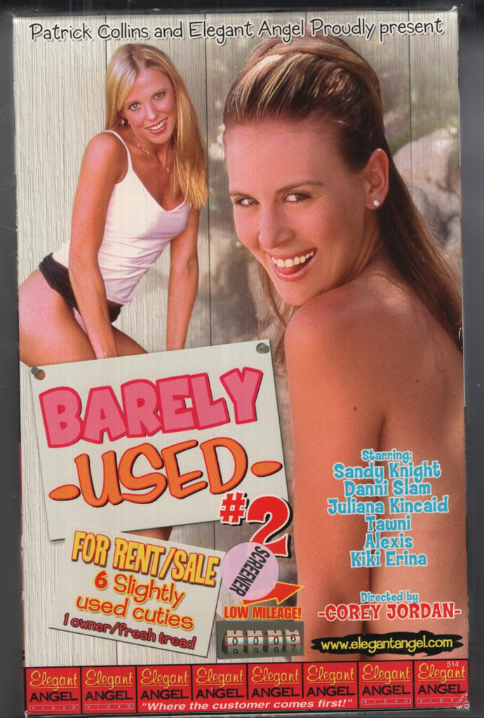 Barely Used #2 Elegant Angel VHS 2001 Sandy Knight Danni Slam 051425CBVHS