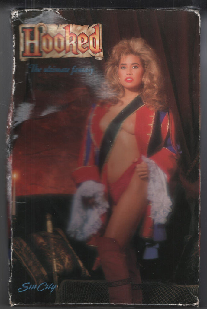 Hooked Sin City VHS 1992 Tanya Rivers Ona Z 051425CBVHS