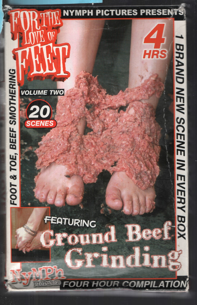 For The Love Of Feet #2 Nymph Pictures VHS 2000 051525CBVHS