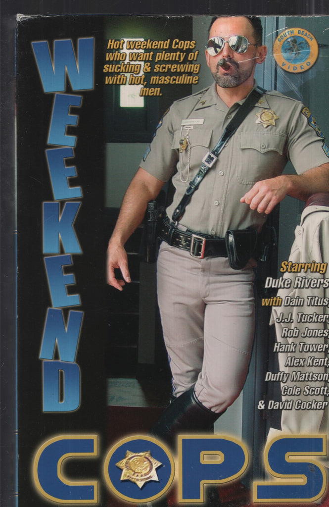 Weekend Cops South Beach Video Gay VHS 2003 Duke Rivers Dain Titus 051925CBVHS