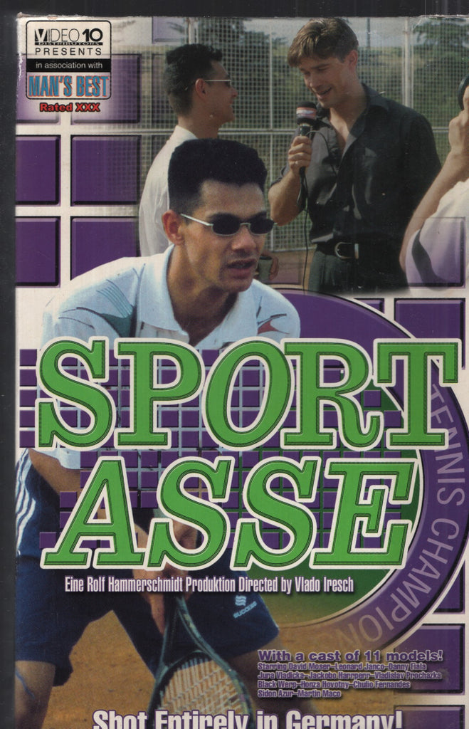 Sport Asse A Mans Best Production Gay VHS 2001 David Moser Leonard Janco 051925CBVHS