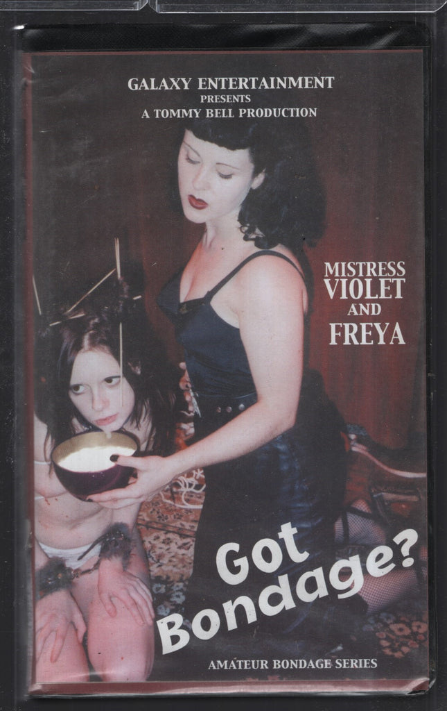 Got Bondage? Galaxy Entertainment VHS 1999 Mistress Violet Freya 062425CBVHS