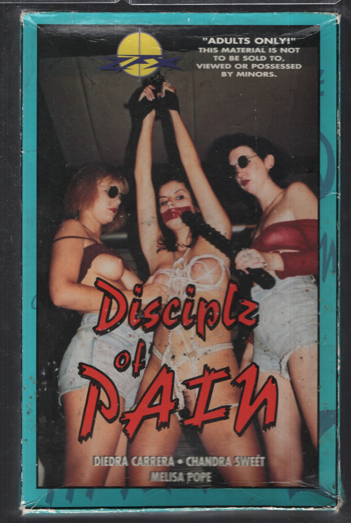 Disciplz of Rain ZFX VHS 1995 Diedra Carrera Chandra Sweet Melisa Pope 062425CBVHS