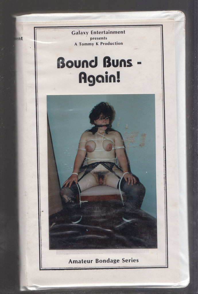 Bound Buns - Again! Amateur Bondage Series BDSM VHS Tommy K Production Galaxy Entertainment 1995 080125AVHS2