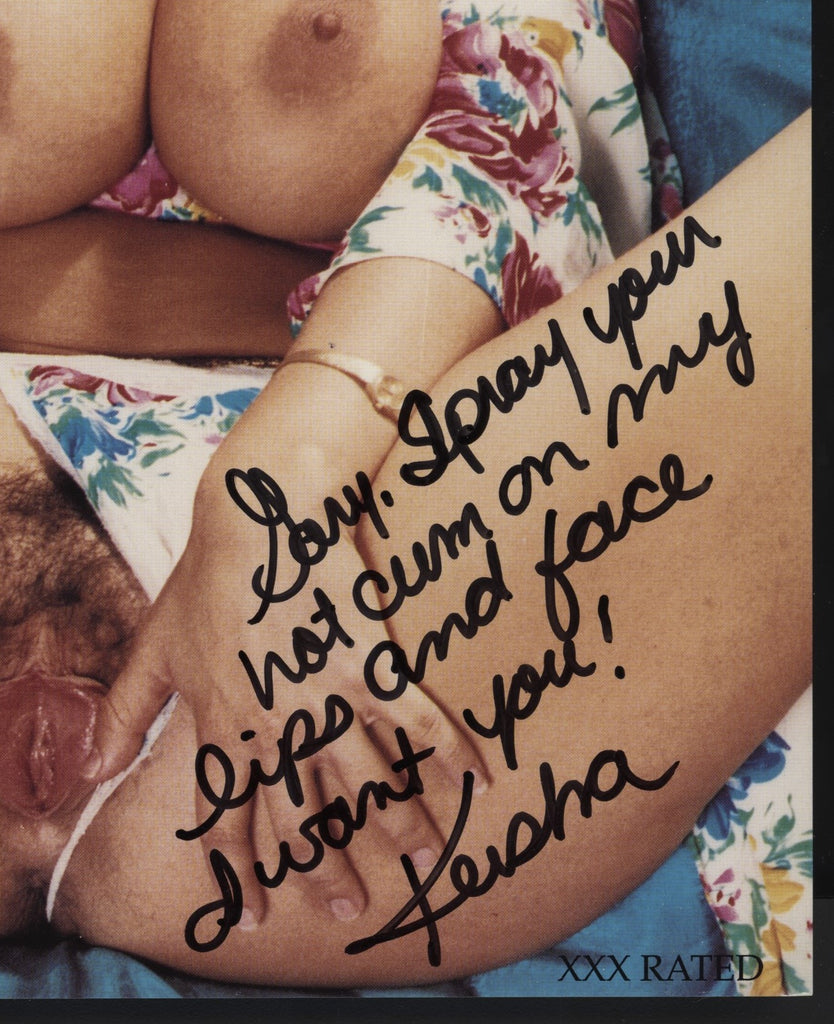 Keisha Adult Star Autographed 8x10 Promo Photo w/COA WWE46-60
