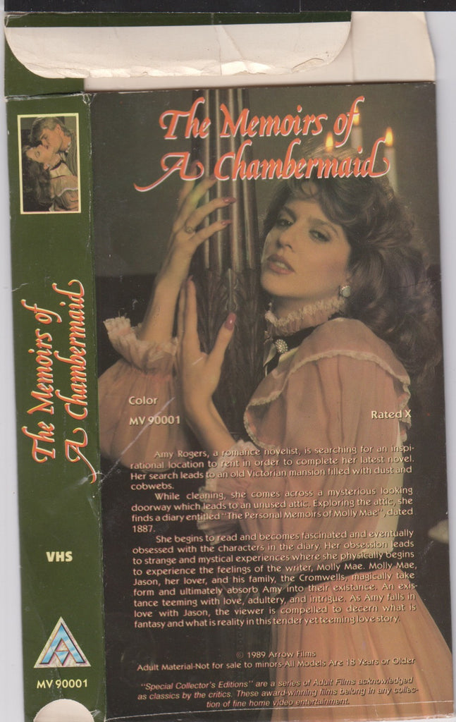 The Memoirs of a Chambermaid Kristina Lane Shanna McCullough Ona Zee  Adult VHS MV 033026NAVHS-7