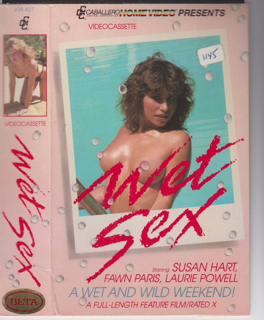 Wet Sex Susan Hart Fawn Paris Laurie Powell Adult VHS Caballero 040226NAVHS2-8