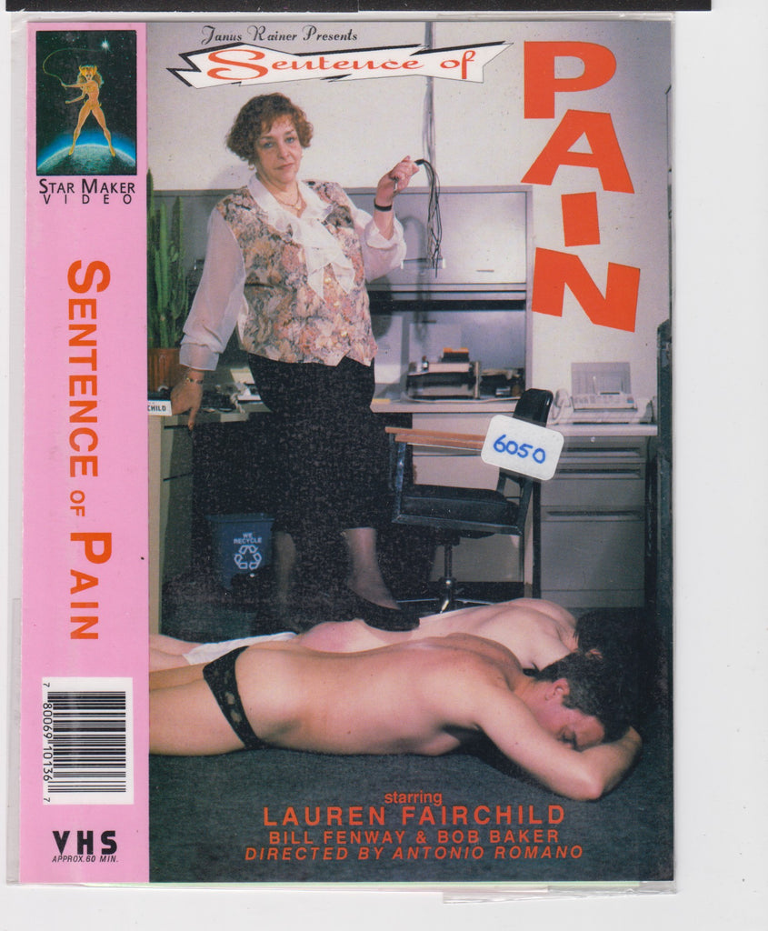 Sentence of Pain Lauren Fairchild Bill Fenway Bob Baker Adult VHS Star Maker 040226NAVHS2-11