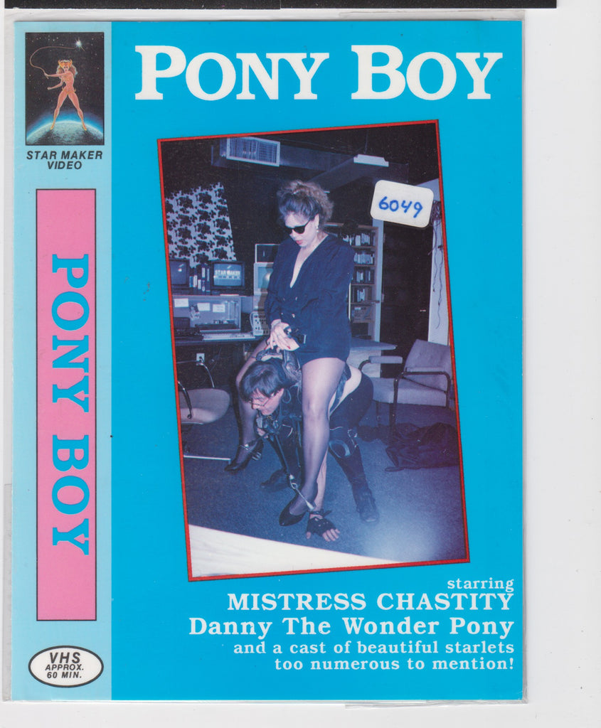 Pony Boy Mistress Chastity Danny The Wonder Pony Adult VHS Star Maker 040226NAVHS2-1