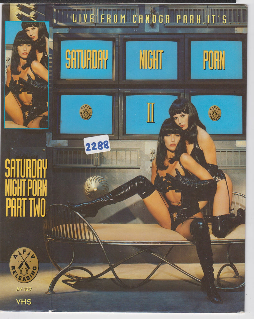 Saturday Night Porn Part Two Live From Canoga Park Debi Diamond Melanie Moore Patricia Kennedy Adult VHS AFV 040326NAVHS-12