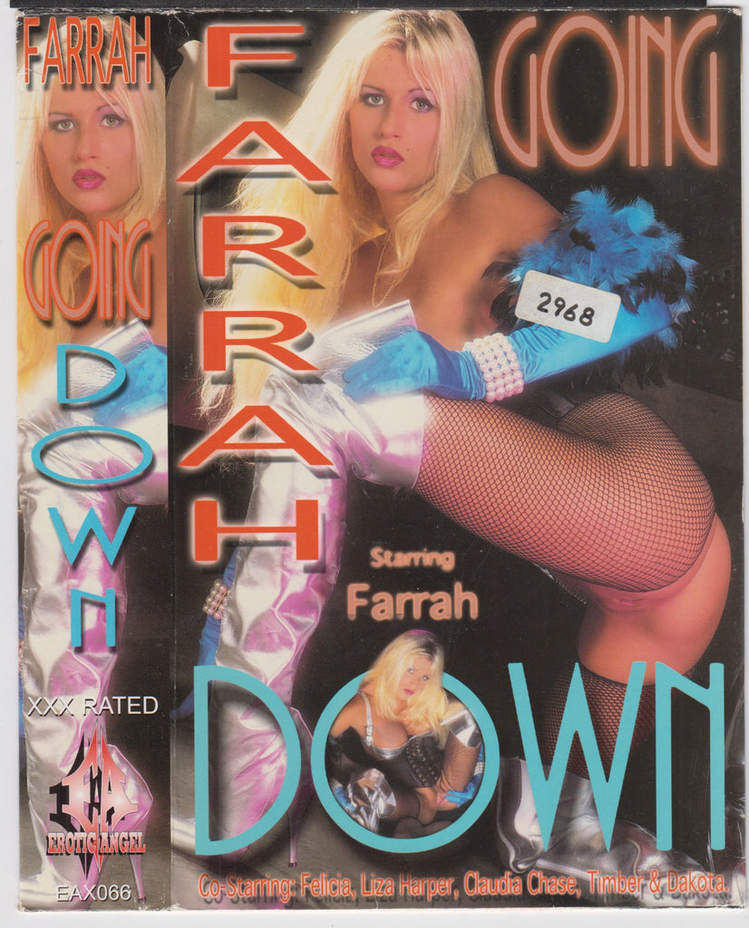 Farrah Going Down Farrah Felicia Liza Harper Adult VHS Exotic Angel 040826NAVHS2-12