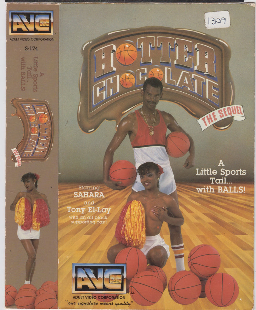 Hotter Chocolate Sahara Tony El-Lay Pepper Hynes Adult VHS AVC 041326NAVHS-16