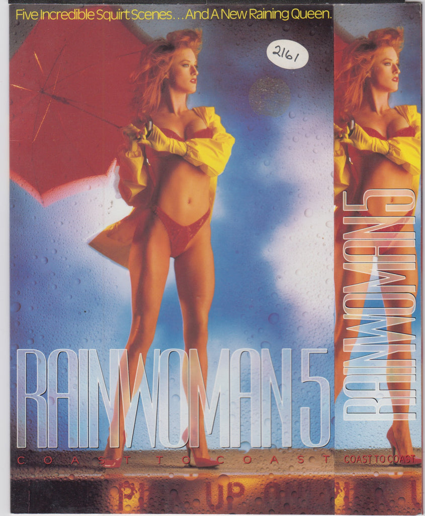 Rainwoman 5 Victoria Secrett Teri Driver Leanna Foxx Adult VHS Coast to Coast 041326NAVHS-2