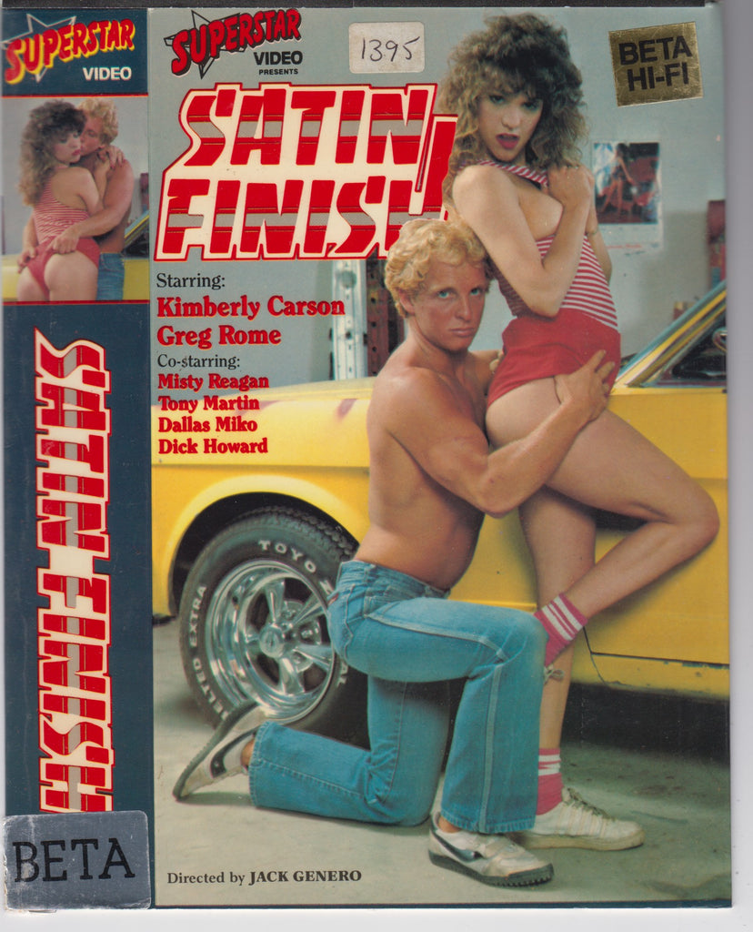Satin Finish Kimberly Carson Greg Rome Misty Reagan Adult VHS Superstar 041526NAVHS-11