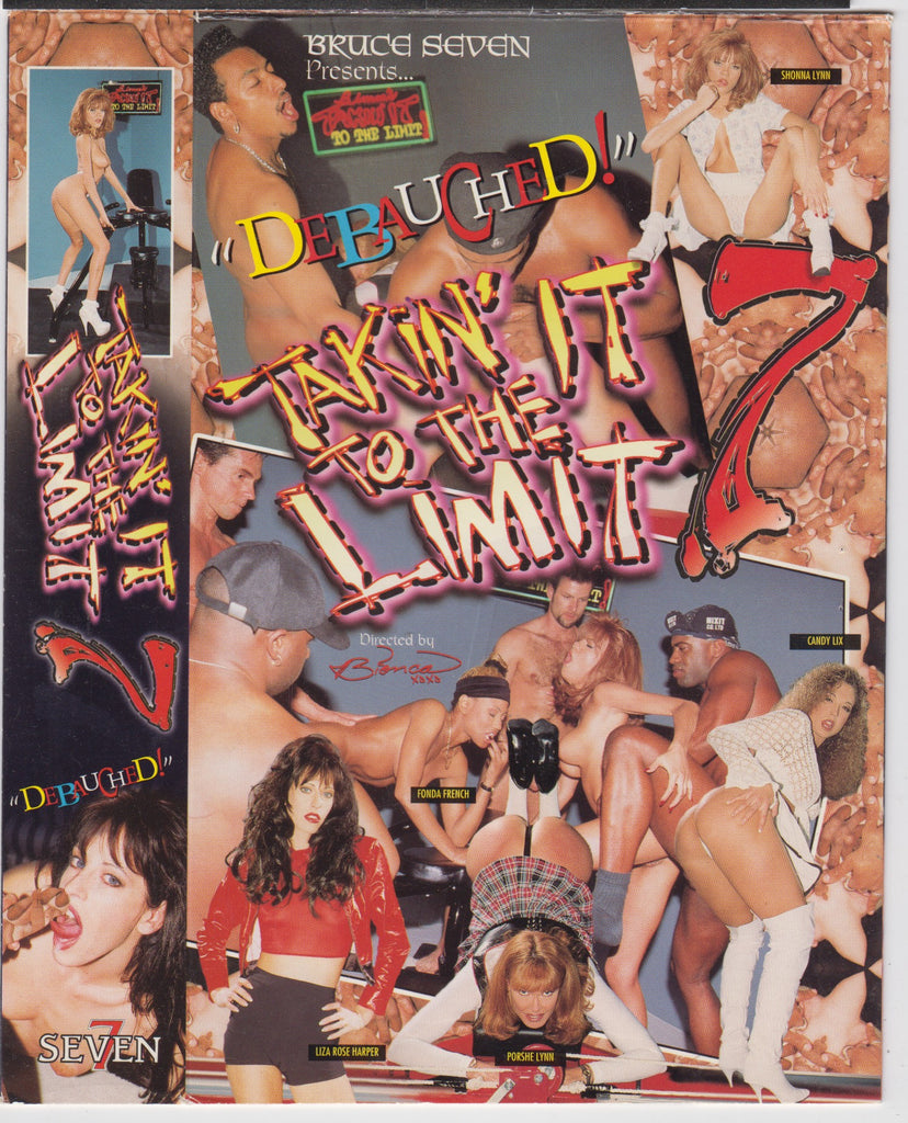 Takin' It To The Limit 7 Porshe Lynn Candy Lix Fonda French Adult VHS Seven 041526NAVHS-15