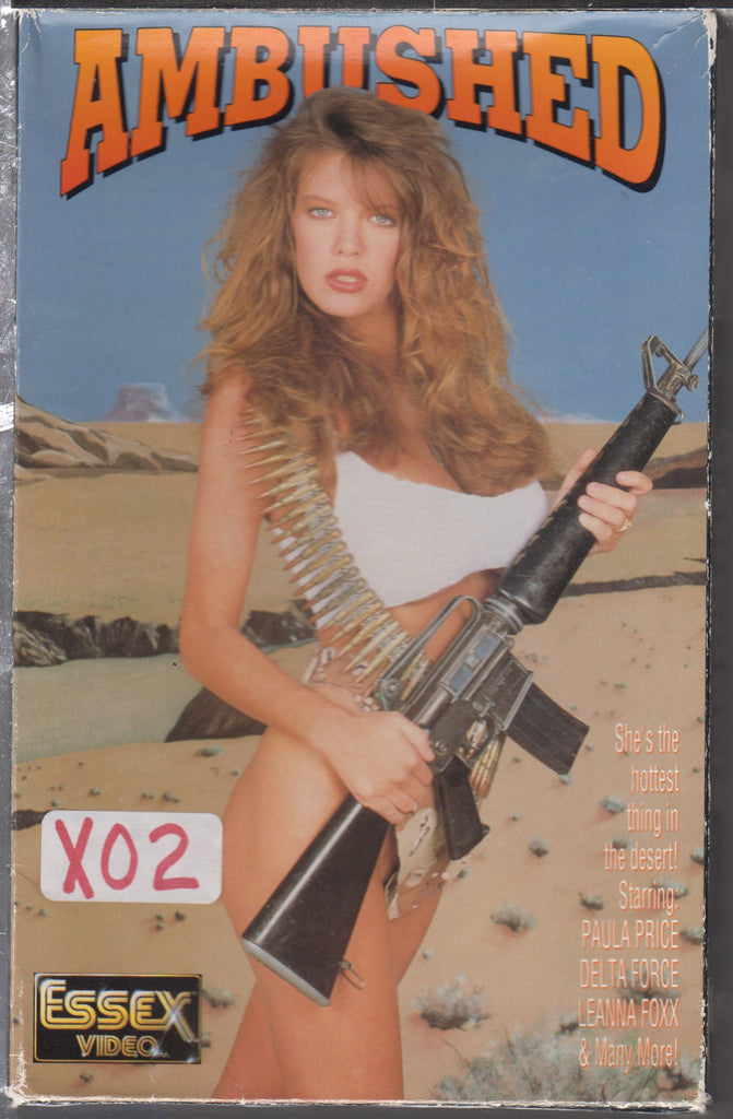 Ambushed Paula Price Delta Force Leanna Foxx Adult VHS Essex 042026NAVHS2-3