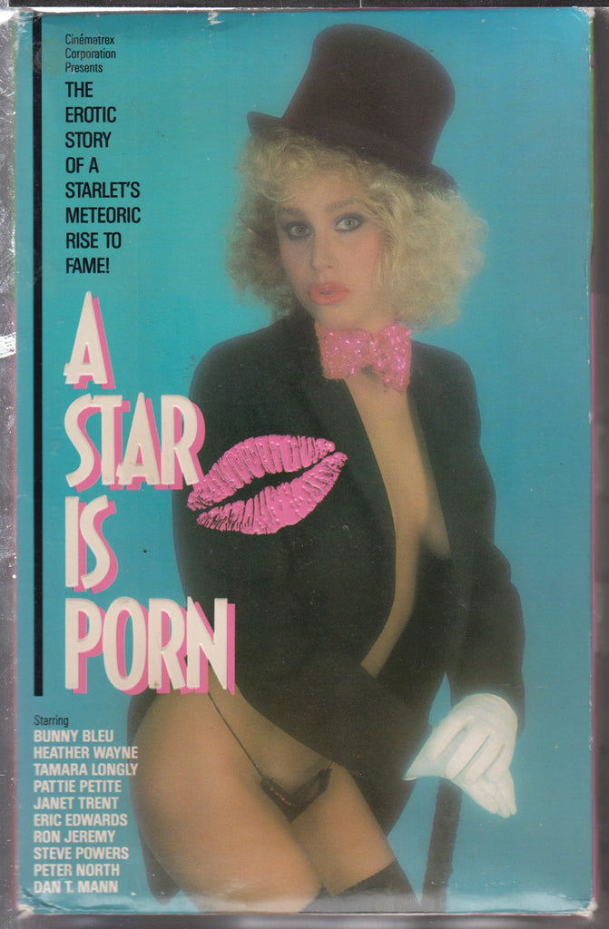 A Star Is Porn Bunny Bleu Heather Wayne Tamara Longly Adult VHS Cinematrex 042026NAVHS3-4