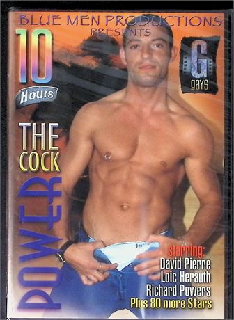 Cock Power ft. David Pierre, Loic Herauth 10 Hour Gay DVD Blue Men Prod 010526AKDVD