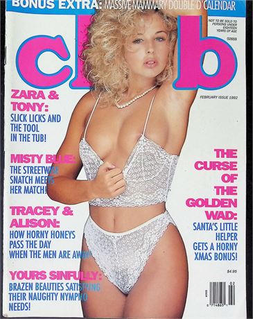 club Magazine featuring Misty Blue February 1992 011526AKP-64