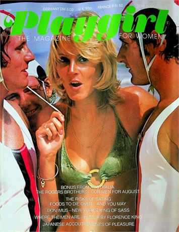 Playgirl Magazine Ft. June Wayne August 1974 061025RP