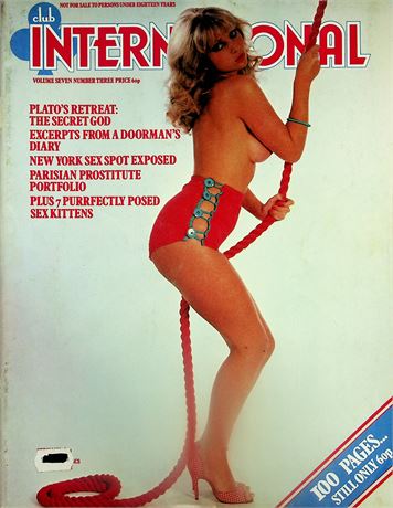 Club International Magazine Purfrfectly Posed Jackie vol.7 #3 1978  061425lm-p