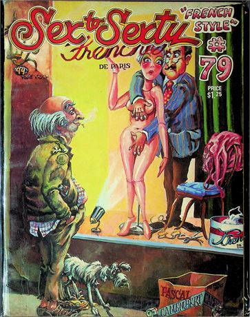 Sex To Sexty Magazine "French Style" Issue No.79 082325RP-