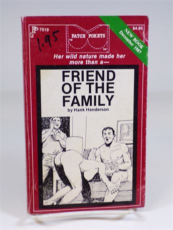 Friend of the Family by Hank Henderson, Paperback Book 1987 Patch Pockets PP7519 102025WP-29
