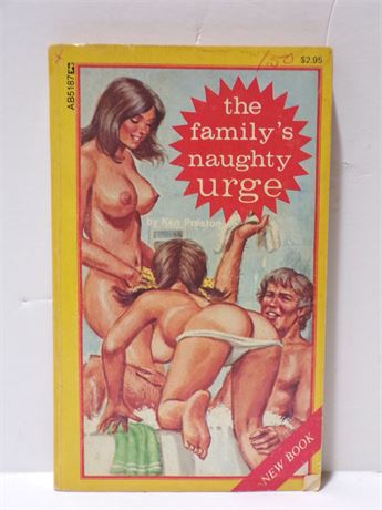 The Family's Naughty Urge, Paperback Book 1979 Greenleaf AB5187 080525WP-43