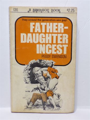 Father Daughter Incest by Peggy Swenson, Paperback Book Vintage Brighton Book 136 071125WP-66
