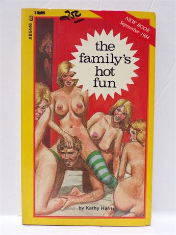 The Family's Hot Fun by Kathy Harris, Paperback Book 1984 Greenleaf AB5446 072825WP-1
