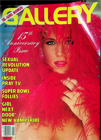 Gallery Magazine 15th Anniversary Issue January 1987 062425RP-