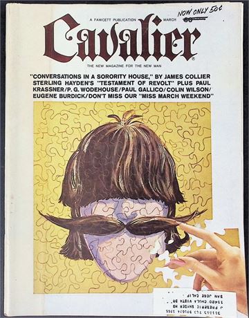 Cavalier Magazine ft. PG Wodehouse March 1965 120525AKP-5