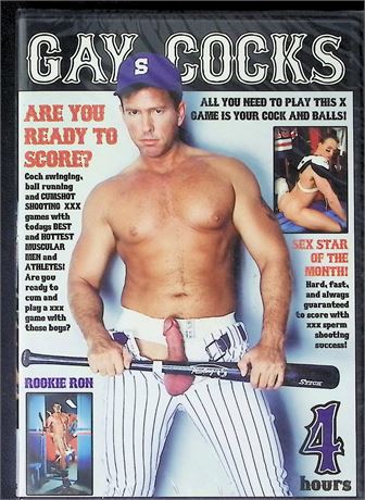 Gay Cocks ft. Rookie Ron 4-Hour Gay DVD Barracuda Bites 010526AKDVD