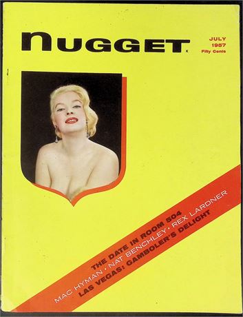 Nugget Magazine ft. Mac Hyman July 1957 111825AKP-22