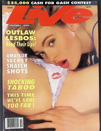 Live Magazine ft. Chrissy Dec 1990 120425AKP-18