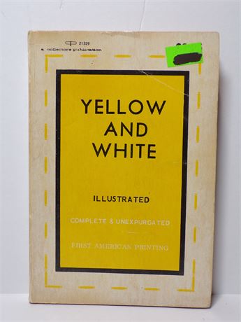 Yellow and White by Sir William Hazelcrest, 1969 Paperback Book Collectors 21329 052825WP