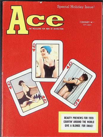 Ace Special Holiday Issue ft. Bonnie Li'l Lass Feb 1959 110525AKP-64