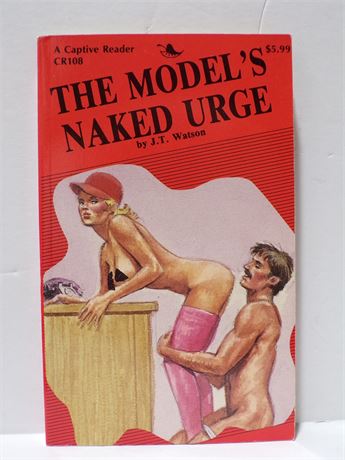 The Model's Naked Urge by J T Watson, Paperback Book 1994 Greenleaf Captive Reader CR108 080525WP-62