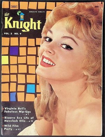 Knight Magazine ft. Cindy Tyler Vol.2No.9 1961 102125AKP-19