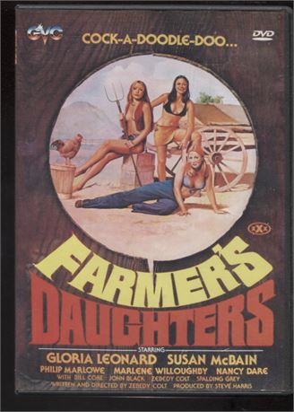 Farmer's Daughters Gloria Leonard Susan McBain Nancy Dare GVC DVD 053025tsdvd