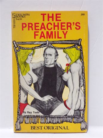 The Preacher's Family by Ray Todd, Paperback Book 1970's Greenleaf Triumph TB1033 072825WP-47