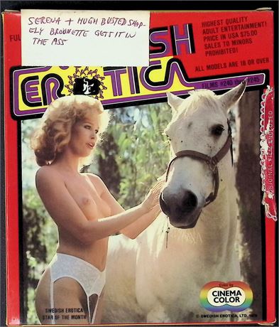 Swedish Erotica #241 Rear Door Entry ft. Johnny Keyes Super 8mm Adult Film 122225AKVHS