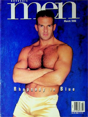 Advocate Men Magazine Ft. Erik Strong & Mick O' Brien March 1996 081225RP-